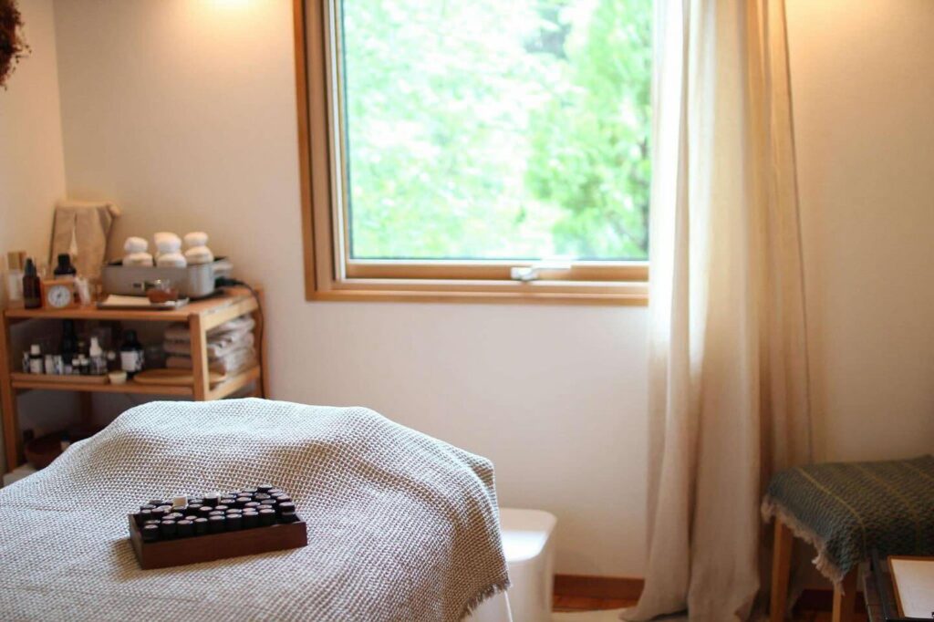 上田香織さんのサロンの様子